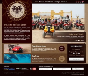 Falco Safari Home Page