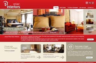 Red Sea Interiors Website