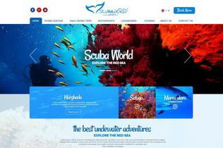Scuba world divers featured