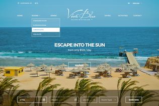 Viva Blue Resort & Diving website