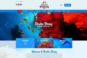 Pirates diving and water sports website