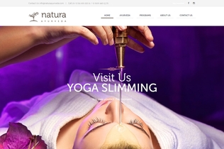 Natura Ayurveda New Website Launched by Innovix Solutions