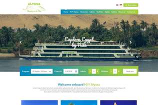 Alyssa Nile Cruise website
